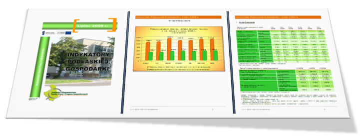 Indykatory Podlaskiej Gospodarki - lipiec 2009