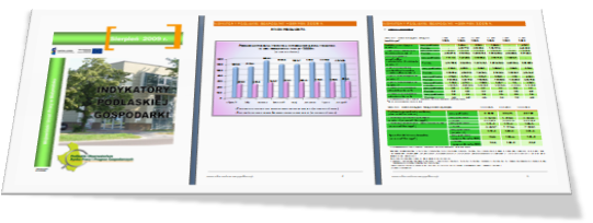 Indykatory Podlaskiej Gospodarki - sierpień 2009